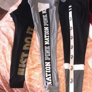 Leggings, Nike and pink